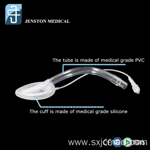 Single use Silicone-PVC combined laryngeal mask airway